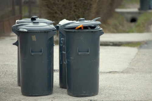 Professional waste management services in a Northolt commercial area